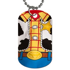 Woody Toy Story Dog Tag (one Side) by Sudhe