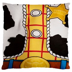 Woody Toy Story Large Cushion Case (two Sides) by Sudhe