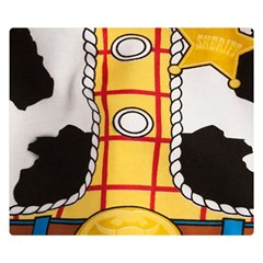 Woody Toy Story Double Sided Flano Blanket (small)  by Sudhe