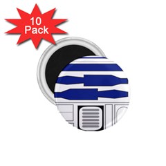 R2 Series Astromech Droid 1 75  Magnets (10 Pack)  by Sudhe