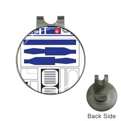 R2 Series Astromech Droid Hat Clips With Golf Markers by Sudhe