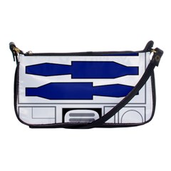 R2 Series Astromech Droid Shoulder Clutch Bag by Sudhe