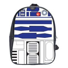 R2 Series Astromech Droid School Bag (xl) by Sudhe