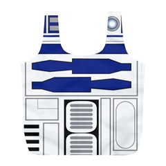 R2 Series Astromech Droid Full Print Recycle Bag (l) by Sudhe