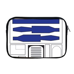 R2 Series Astromech Droid Apple Macbook Pro 17  Zipper Case by Sudhe