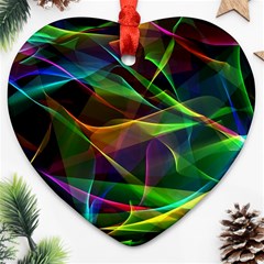 Colors Fiesta Festive Celebration Ornament (heart) by Pakrebo