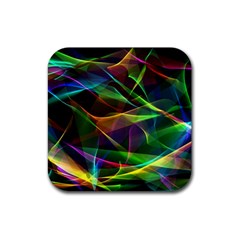 Colors Fiesta Festive Celebration Rubber Coaster (square) 