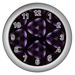 Digital Art Art Artwork Abstract Wall Clock (silver) by Pakrebo