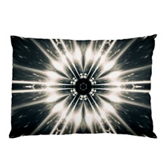 Abstract Fractal Pattern Lines Pillow Case by Pakrebo