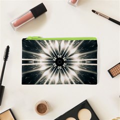 Abstract Fractal Pattern Lines Cosmetic Bag (xs) by Pakrebo