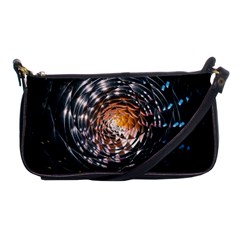 Abstract Fractal Pattern Galaxy Shoulder Clutch Bag by Pakrebo