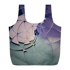 Digital Art Art Artwork Abstract Full Print Recycle Bag (l) by Pakrebo