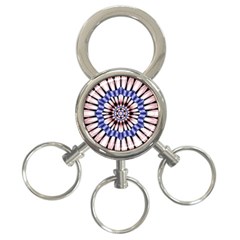 Digital Art Art Artwork Abstract 3-ring Key Chains by Pakrebo