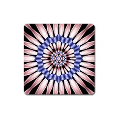 Digital Art Art Artwork Abstract Square Magnet by Pakrebo