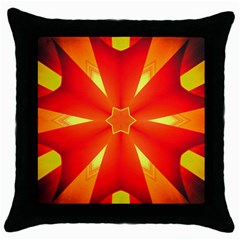 Digital Art Art Artwork Abstract Throw Pillow Case (Black)