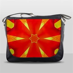 Digital Art Art Artwork Abstract Messenger Bag by Pakrebo