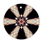 Digital Art Art Artwork Abstract Round Ornament (Two Sides) Front