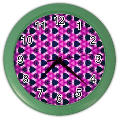 Digital Art Art Artwork Abstract Color Wall Clock