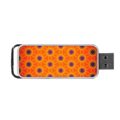 Texture Background Pattern Portable Usb Flash (two Sides) by Pakrebo