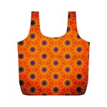 Texture Background Pattern Full Print Recycle Bag (M) Front