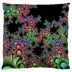 Fractal Art Digital Art Artwork Large Cushion Case (one Side) by Pakrebo