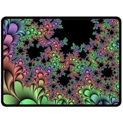 Fractal Art Digital Art Artwork Double Sided Fleece Blanket (large)  by Pakrebo