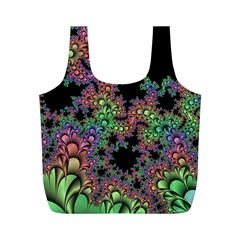 Fractal Art Digital Art Artwork Full Print Recycle Bag (m) by Pakrebo