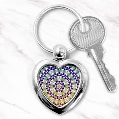 Digital Art Art Artwork Abstract Key Chains (heart)  by Pakrebo