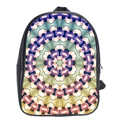 Digital Art Art Artwork Abstract School Bag (xl) by Pakrebo