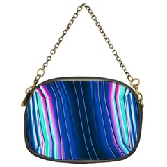 Abstract Fractal Pattern Lines Chain Purse (one Side) by Pakrebo