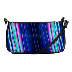 Abstract Fractal Pattern Lines Shoulder Clutch Bag by Pakrebo