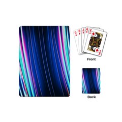 Abstract Fractal Pattern Lines Playing Cards (mini)