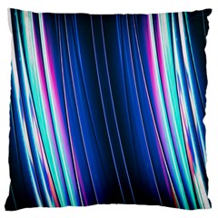 Abstract Fractal Pattern Lines Standard Flano Cushion Case (one Side) by Pakrebo