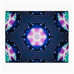 Abstract Fractal Pattern Colorful Small Glasses Cloth by Pakrebo