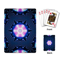 Abstract Fractal Pattern Colorful Playing Cards Single Design