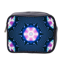 Abstract Fractal Pattern Colorful Mini Toiletries Bag (two Sides) by Pakrebo