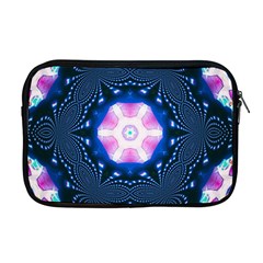 Abstract Fractal Pattern Colorful Apple Macbook Pro 17  Zipper Case by Pakrebo