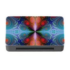 Fractal Fractal Background Design Memory Card Reader With Cf