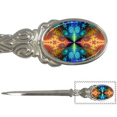 Fractal Fractal Background Design Letter Opener by Pakrebo