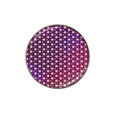 Texture Background Pattern Hat Clip Ball Marker by Pakrebo