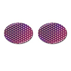 Texture Background Pattern Cufflinks (oval) by Pakrebo