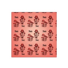 Funny Mushroom Pattern Satin Bandana Scarf by FantasyWorld7