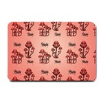 Funny Mushroom Pattern Small Doormat  24 x16  Door Mat