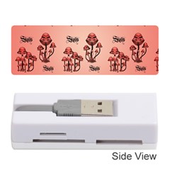 Funny Mushroom Pattern Memory Card Reader (stick) by FantasyWorld7