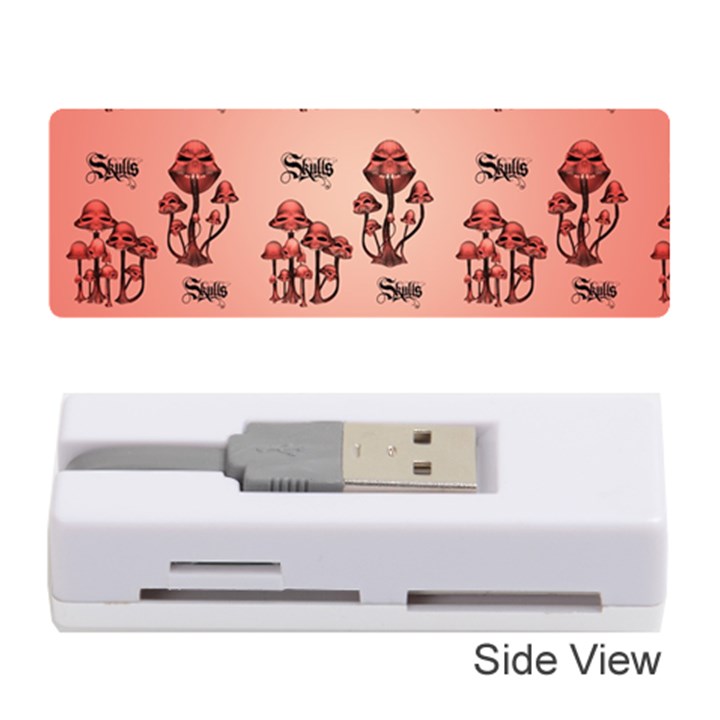 Funny Mushroom Pattern Memory Card Reader (Stick)