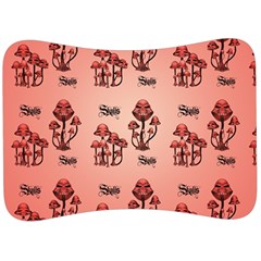 Funny Mushroom Pattern Velour Seat Head Rest Cushion by FantasyWorld7