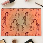 Cute Giraffe Pattern Cosmetic Bag (XXL) Front