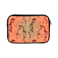 Cute Giraffe Pattern Apple Ipad Mini Zipper Cases by FantasyWorld7