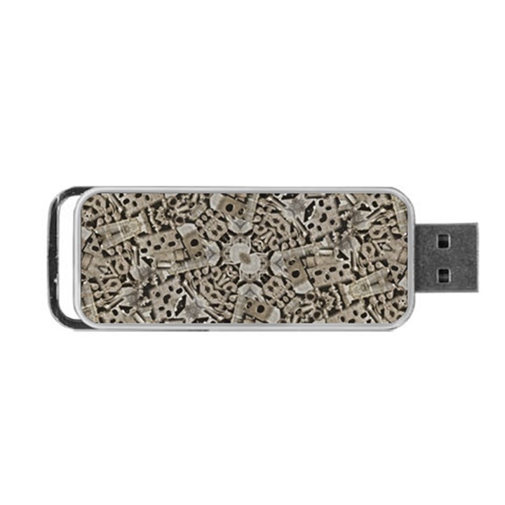 Cyber Punk Pattern Design Portable USB Flash (One Side)