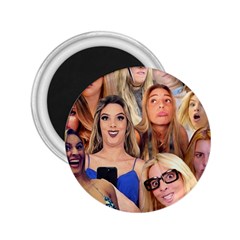 Lele Pons - Funny Faces 2 25  Magnets by Valentinaart